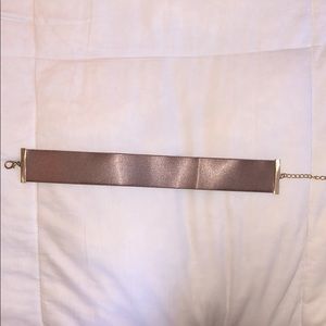 Rose gold choker
